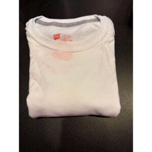 Hanes Mens Crew T-Shirt  3-Pack ComfortSoft Cotton Tagless Moisturewicking  Whit